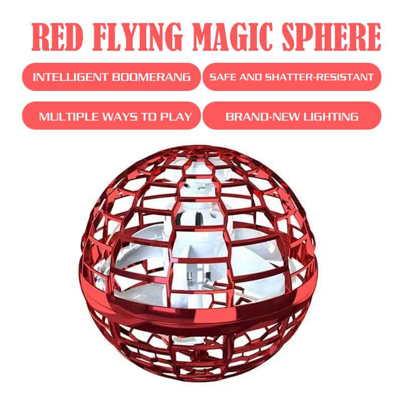 Intelligent Induction Flying Ball Spinning Flying Ball Suspension Magic Ufo Magic Advanced Black Technology Boy Children'S Toy