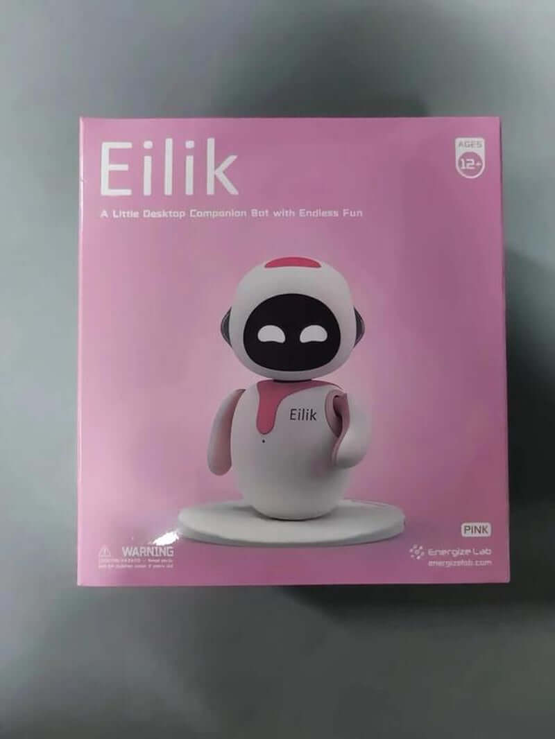 Energize Lab, Robot Eilik Pets Toys with Abundant Emotions, Animations & Mini-Games, Your Perfect Desk Touch Interactive Companion, Holidays & Birthdays Gifts for Girls & Boys