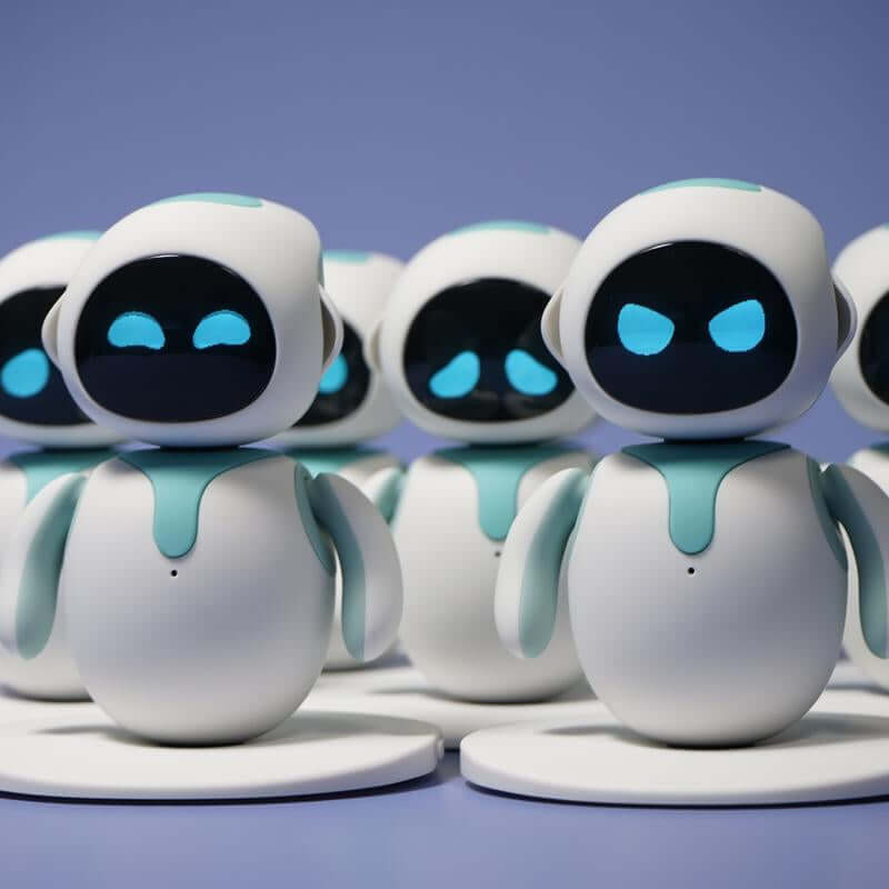 Energize Lab, Robot Eilik Pets Toys with Abundant Emotions, Animations & Mini-Games, Your Perfect Desk Touch Interactive Companion, Holidays & Birthdays Gifts for Girls & Boys