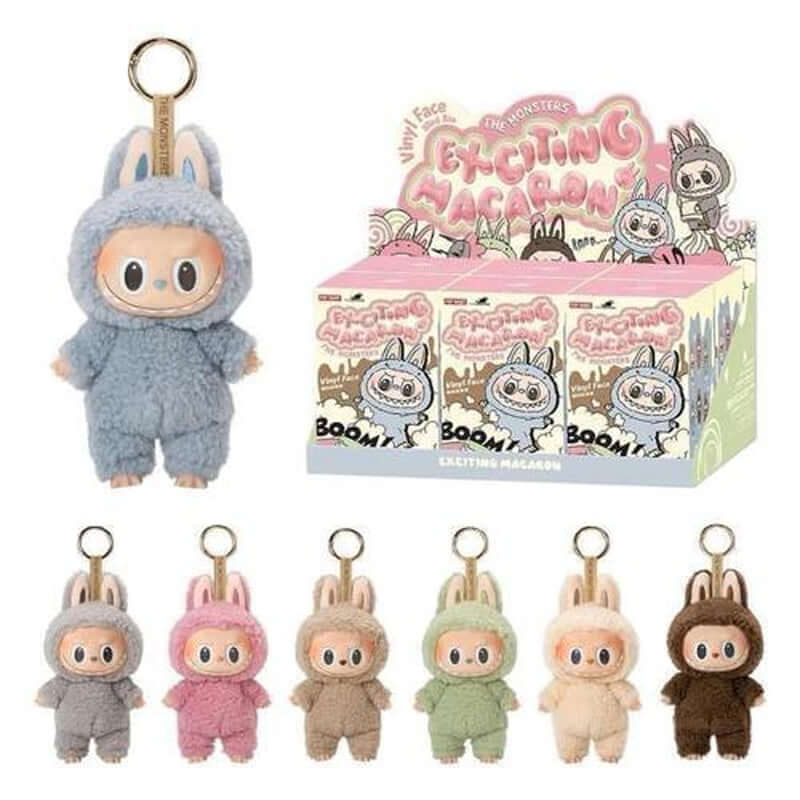 Pop Mart the Monsters (Labubu) Exciting Macaron Vinyl Face Blind Box V1
