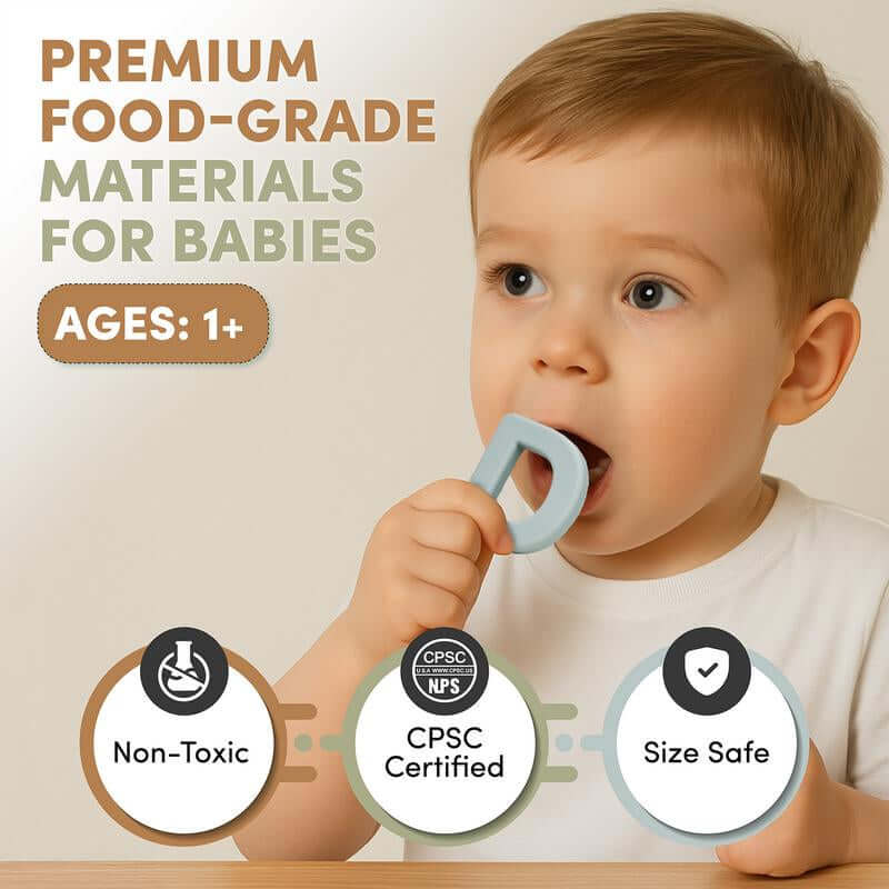 Joycat Silicone Alphabet Magnetic Letters, 26 Uppercase ABC Fridge Magnets for Kids, Learning Refrigerator Toys Set, Preschool Birthday Gifts for Kids