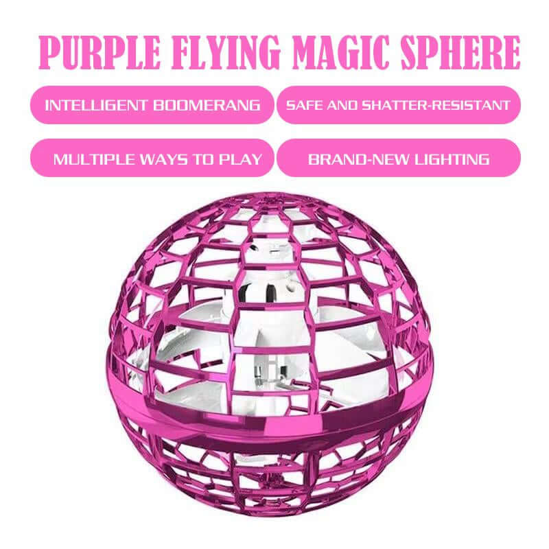 Intelligent Induction Flying Ball Spinning Flying Ball Suspension Magic Ufo Magic Advanced Black Technology Boy Children'S Toy
