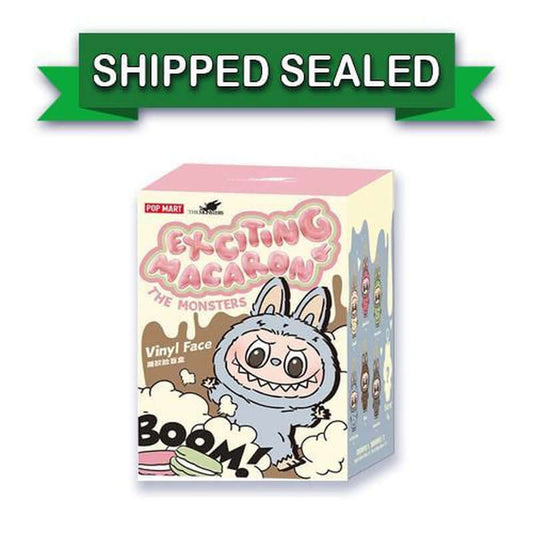 Pop Mart the Monsters (Labubu) Exciting Macaron Vinyl Face Blind Box V1
